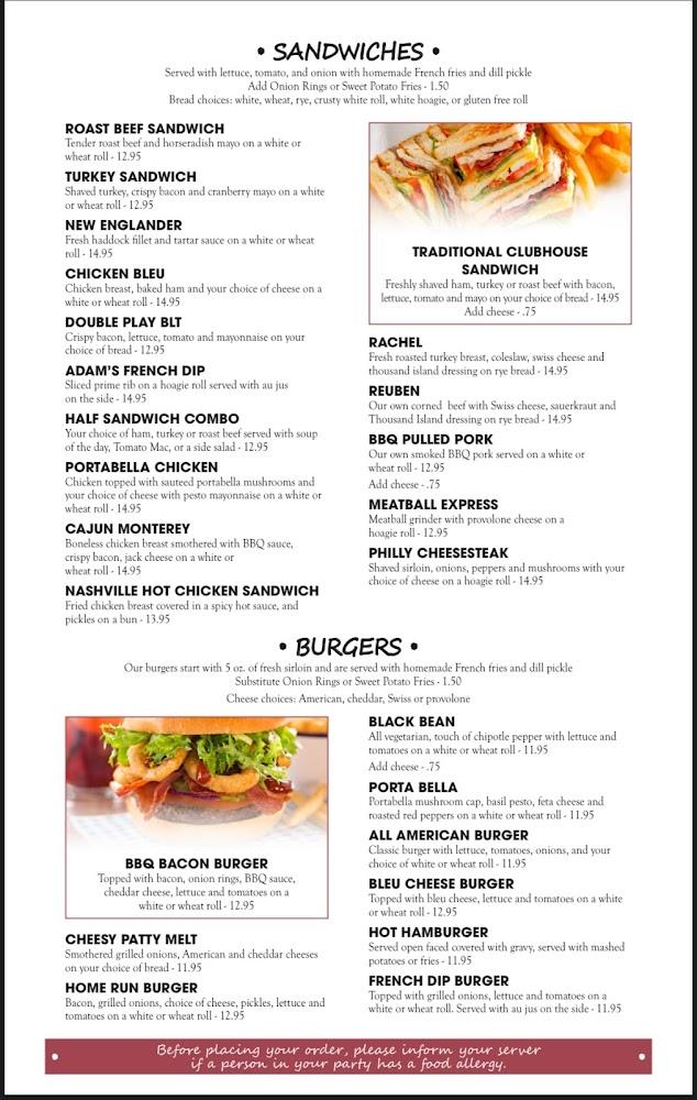 Adam's Table Menu image 2